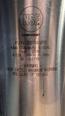 NSF 5 Gallon Ball Lock Kegs
