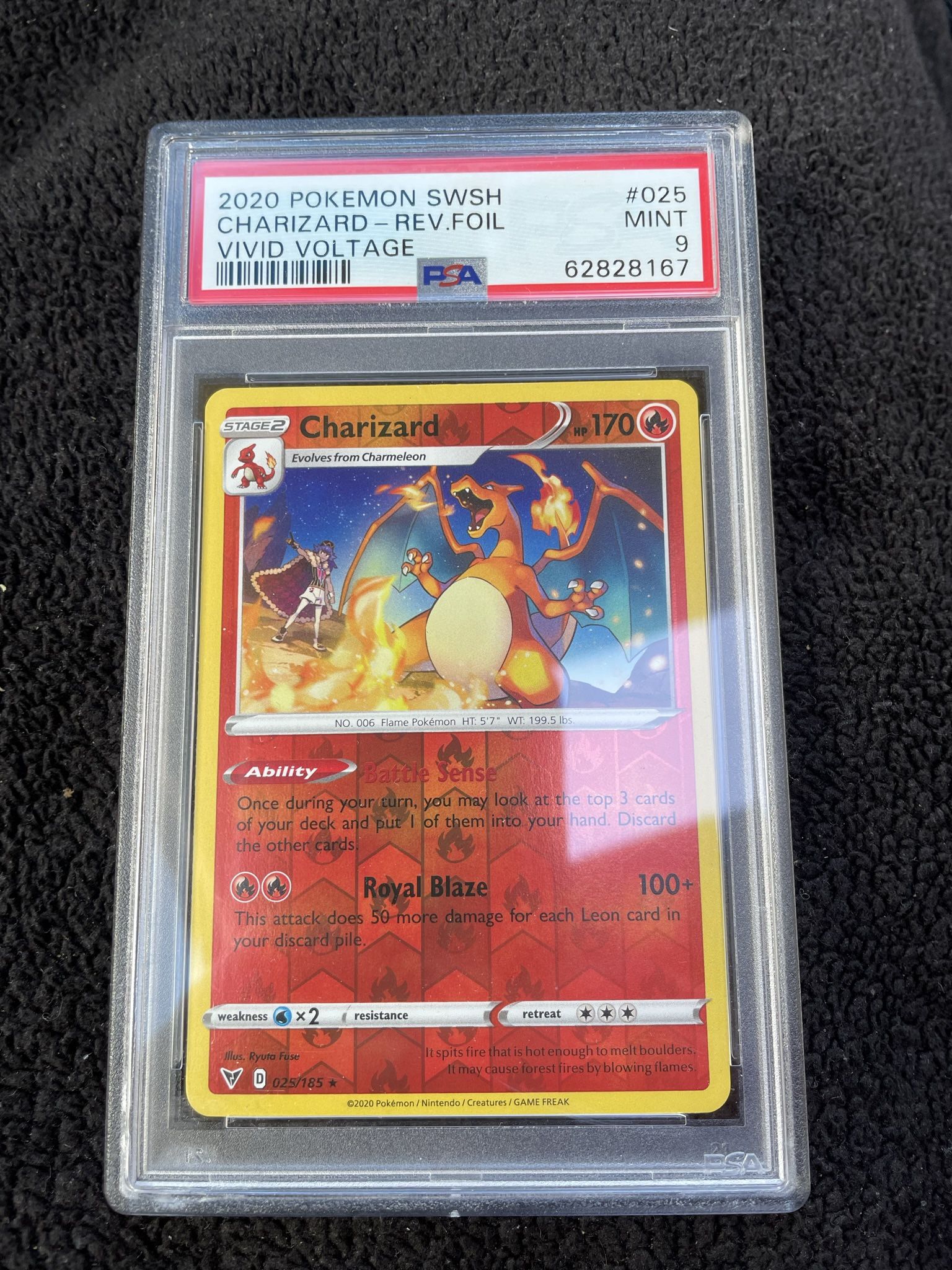 2020 Cracked Ice Zard Rated 9…