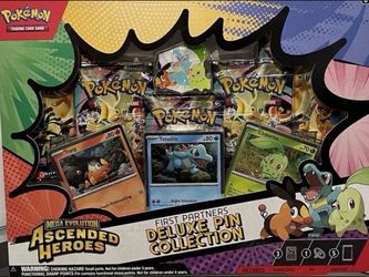 Pokémon Ascended Heroes Deluxe Pin Collection. Sealed! Pick Up In Coral Springs.