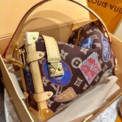 A classic women's shoulder bag