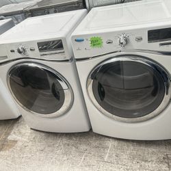 front set load whirlpool washer duet dryer 