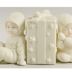 Snowbabies Waiting For Christmas 