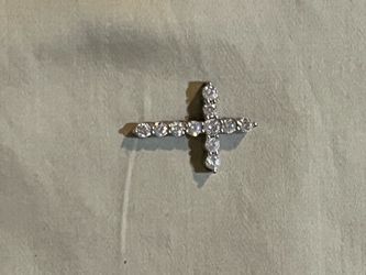 925 & CZ Cross Pendant