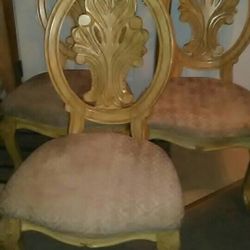 (3) Solid Wood Dining/Kitchen Chairs! 
