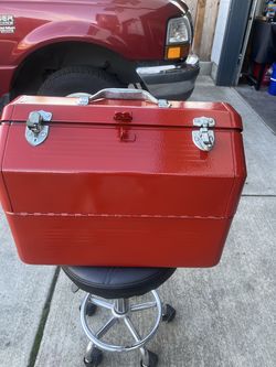 vintage tool box
