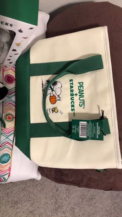 Starbucks Peanuts Snoopy bag
