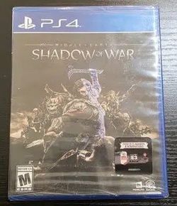Middle-Earth: Shadow of War PS4 Playstation 4 BRAND NEW FACTORY SEALED