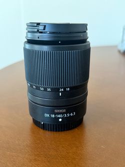 Nikon NIKKOR Z DX 18-140mm f/3.5-6.3 VR Lens - Excellent Condition
