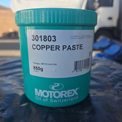 Motorex copper anti-seize paste
