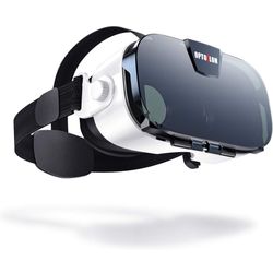 Virtual Reality Headset, 3D VR Glasses for Mobile Games and Movies, Compatible 4.7-6.2 inch iPhone/Android Phone, Including iPhone XS/X/8/8Plus/7/7Plu