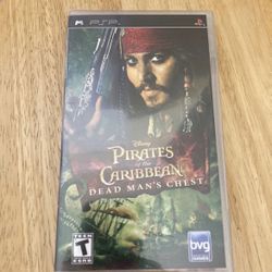 PSP Games Pirates Of Caribbean Dead Man Chest And Cars 