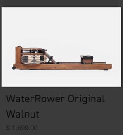 WaterRower Original Walnut