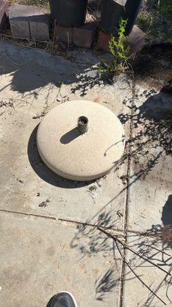 Patio table base