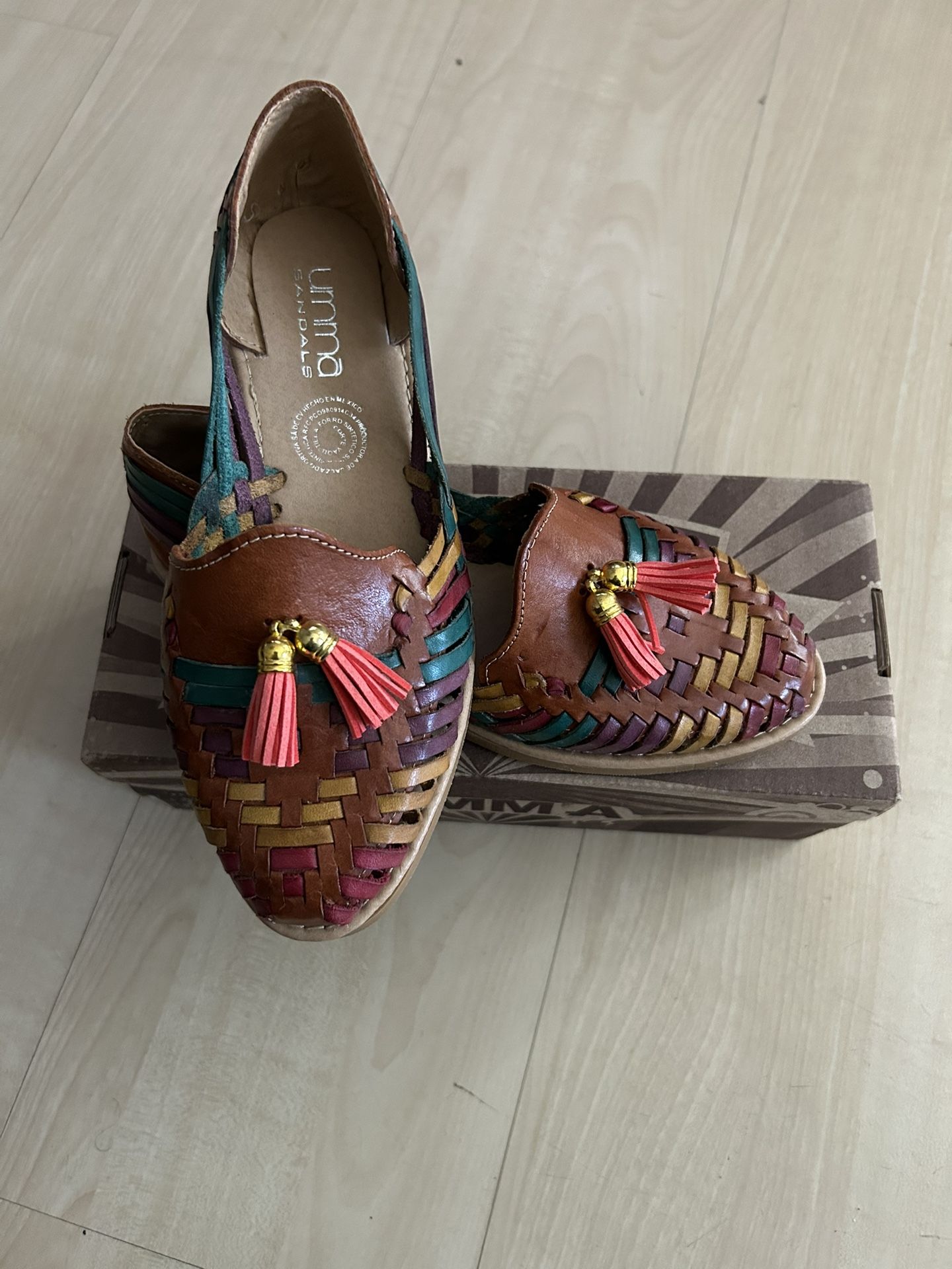 Umma Mexican leather Guaraches