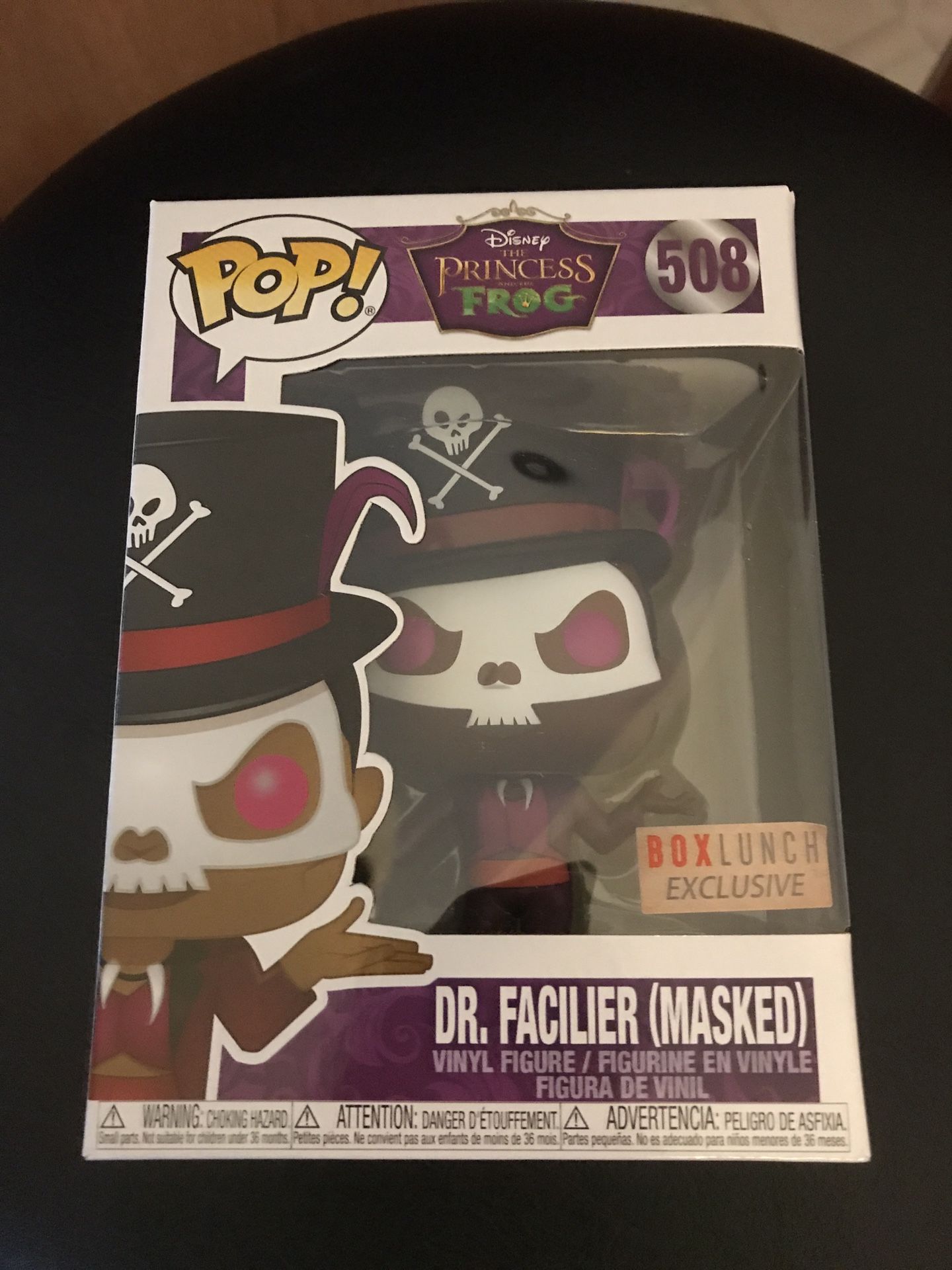 Funko pop Disney exclusive princess and the frog Dr Facilier