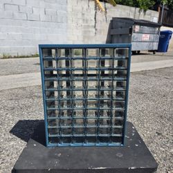 Vintage Long 60 Drawer Container