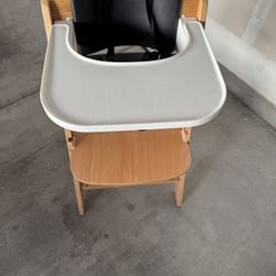 Wooden High Chair 