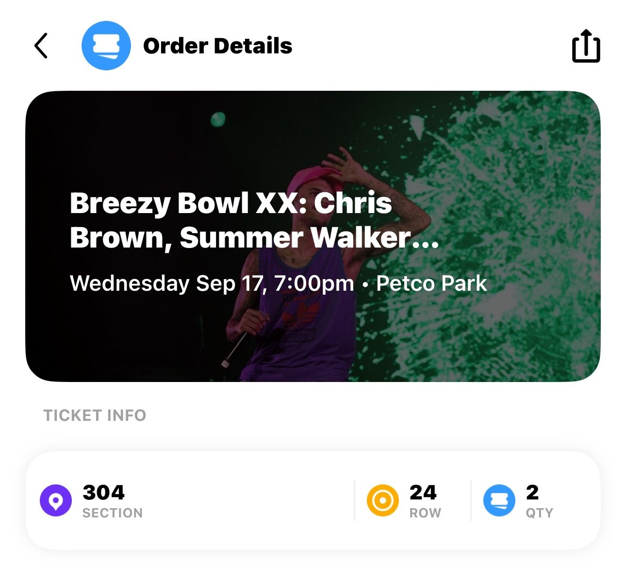 Chris Brown Tickets
