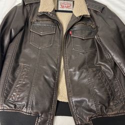 Medium Levi’s Official Leather Jacket