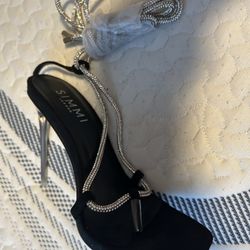Black High Heels Size 7