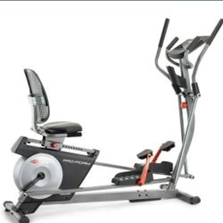 Proform Eliptical And Bicycle Hybrid Exercise machine