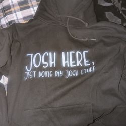 LARGE PULL OVER HOODIE  (Large )