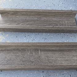 2 Gray Shelves