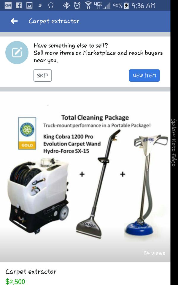 king cobra 500 carpet extractor