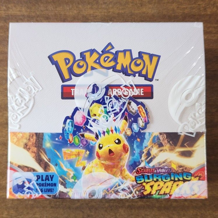 scarlet and violet booster box surging sparks Pack VioletSurging Sparks Elite Trainer Box Pokemon Scarlet & Violet Surging