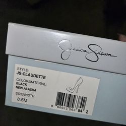 Jessica Simpson Classic Black Heels Pumps 
