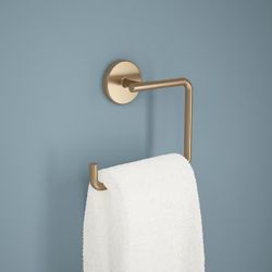 Delta Trinsic Open Towel Ring in Champagne Bronze