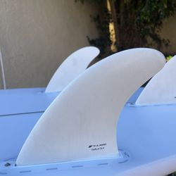 True Ames Thruster Surfboard Fins Futures M