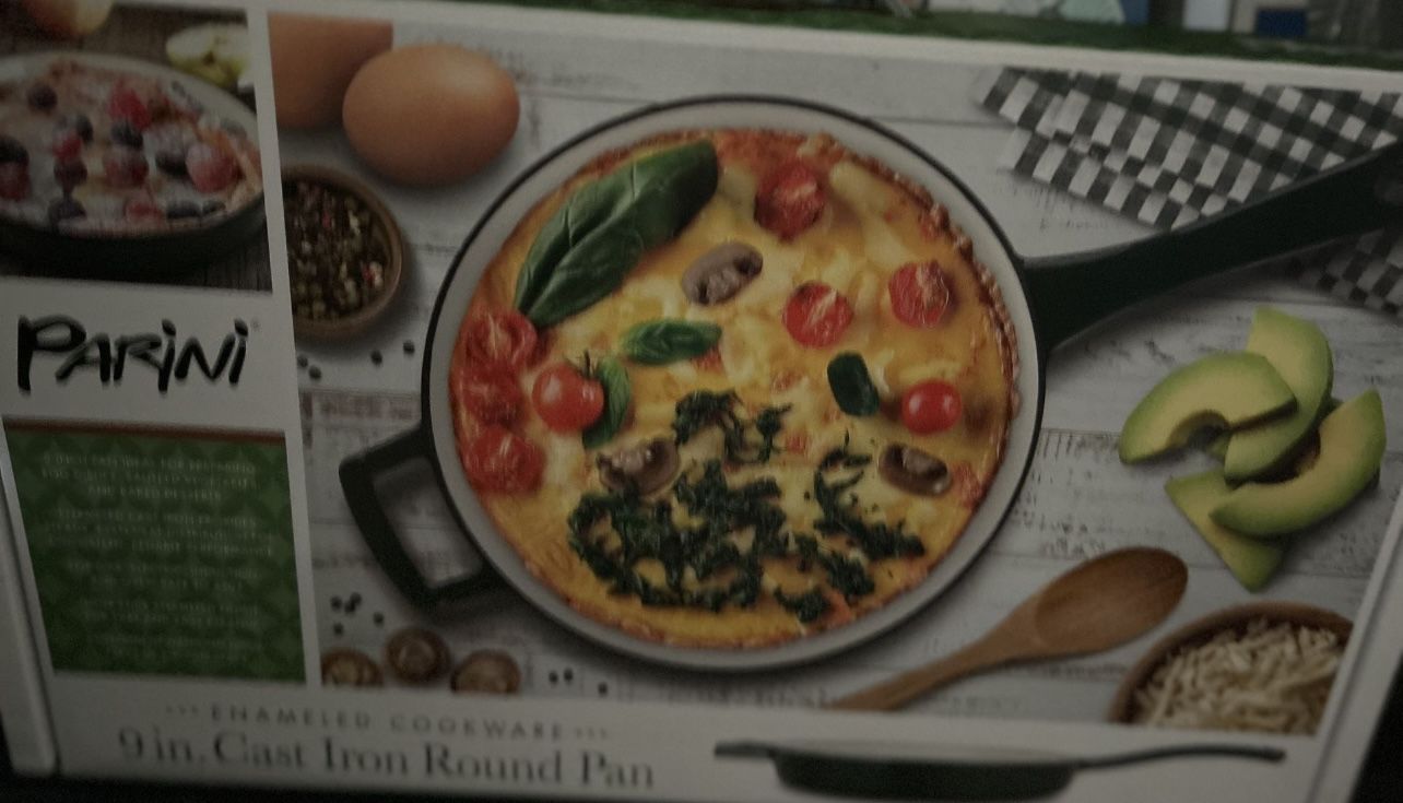 New Cast Iron Fry Pan
