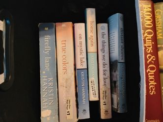 Misc books and cloth trunk caddy