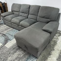 Sectional Sleeper Free Delivery Sofa Couch Hide A Bed