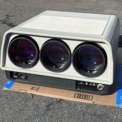 Sony VPH-1000Q Super Bright Commercial 3-Tube CRT Projector, Vintage, working