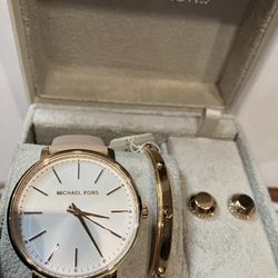Michael Kors Watch Set #110331-5 MJ
