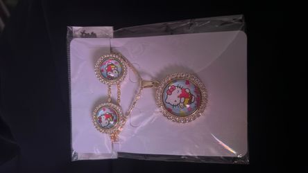 Hello Kitty Gold-Tone Jewelry Set