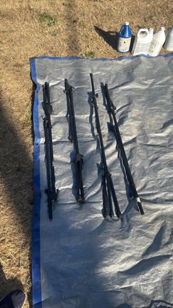 4 Microphone stands $20