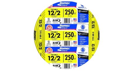 Romex 12/2 NM-B Wire – 250ft for $120 (Limited-Time Sale)