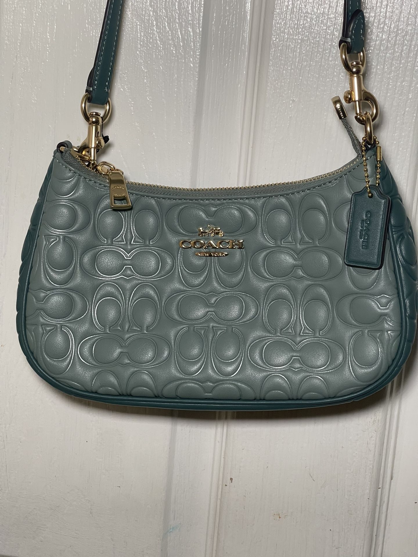 Teri Bag In Blocked Signature Leather