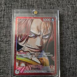 OP09 Shanks Leader Card Alt Art English