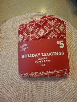 Holiday Style Ladies' Super Soft Leggings 2X