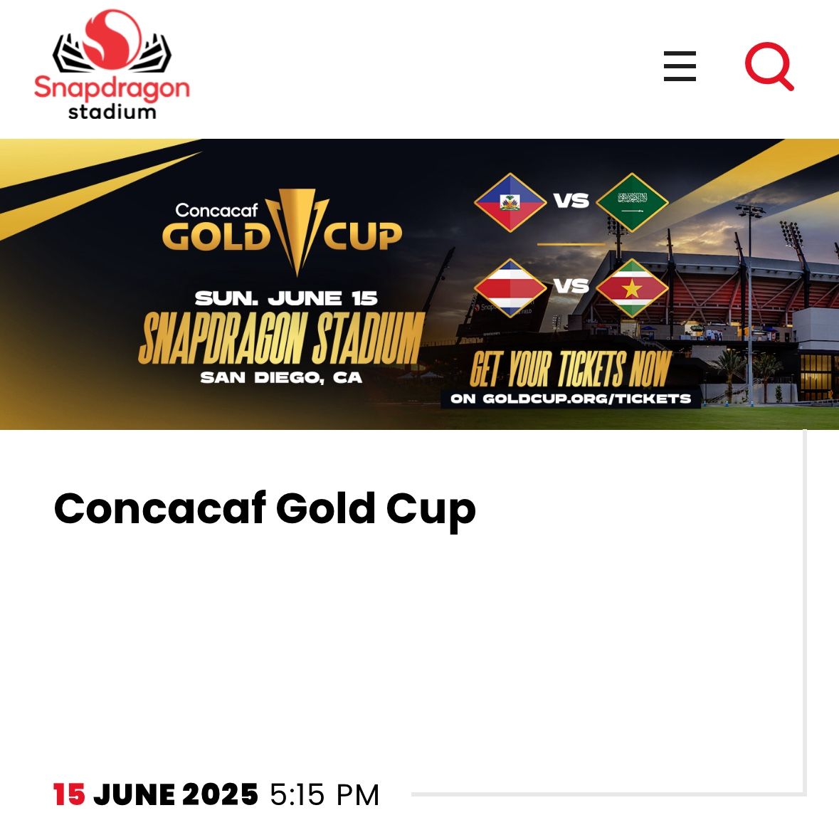 Gold Cup