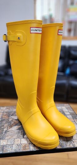 Woman's Original Tall Yellow Hunter Boots