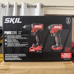 Skil PWRCORE 12v Drill And Impact Driver Kit