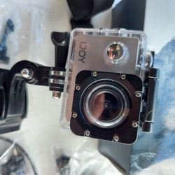 I joy Waterproof Action Camera $65 O.B.O