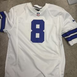 White Troy Aikman Cowboys Jersey