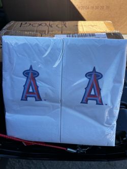Los Angeles Angels MLB Napkins Packs