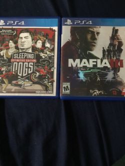 For PS4 Sleeping dogs and mafia III